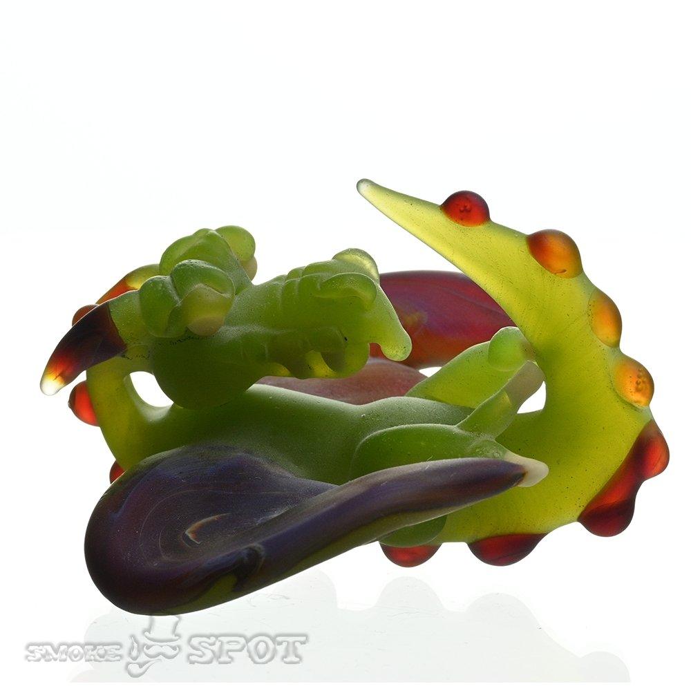 Tony Kazy Mini Dragon Full Body Pendant premium glass accessory