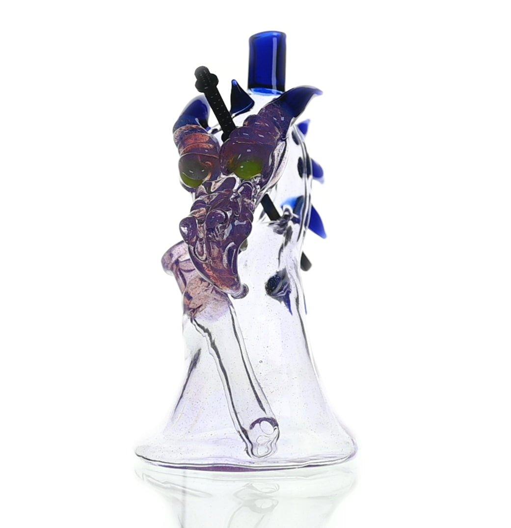 TONY KAZY MINI DRAGON RIG #102 premium glass waterpipe by Tony Kazy