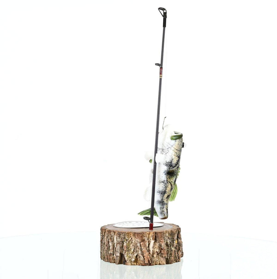 TRAPPER STUDIO LARGE MOUTH BASS HANDPIPE W/STAND