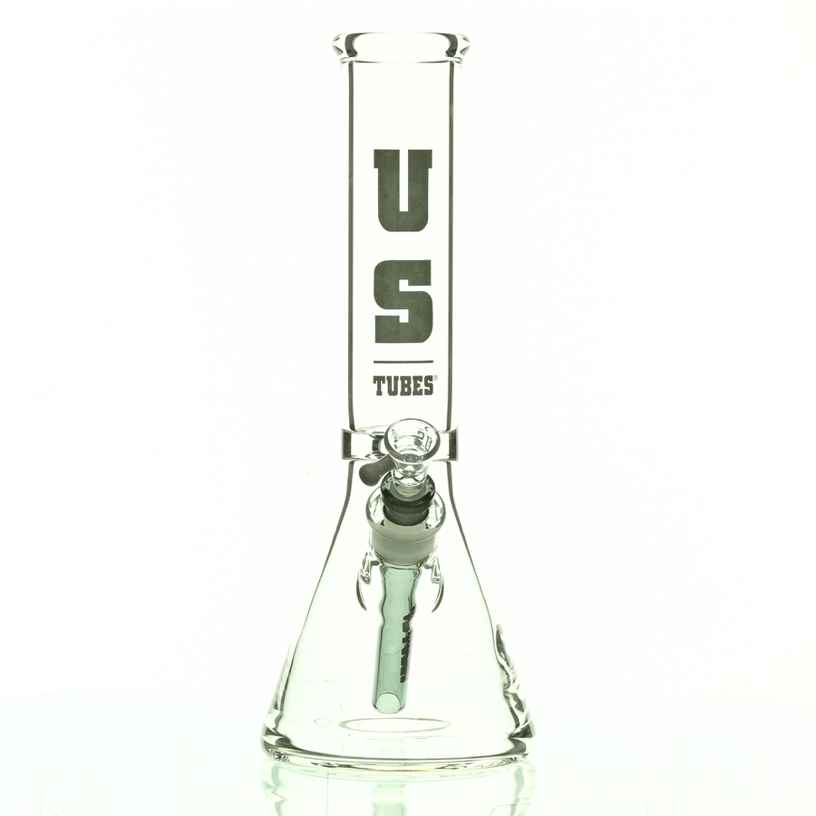US TUBES 12" BEAKER 55 DARK GRAY LOGO