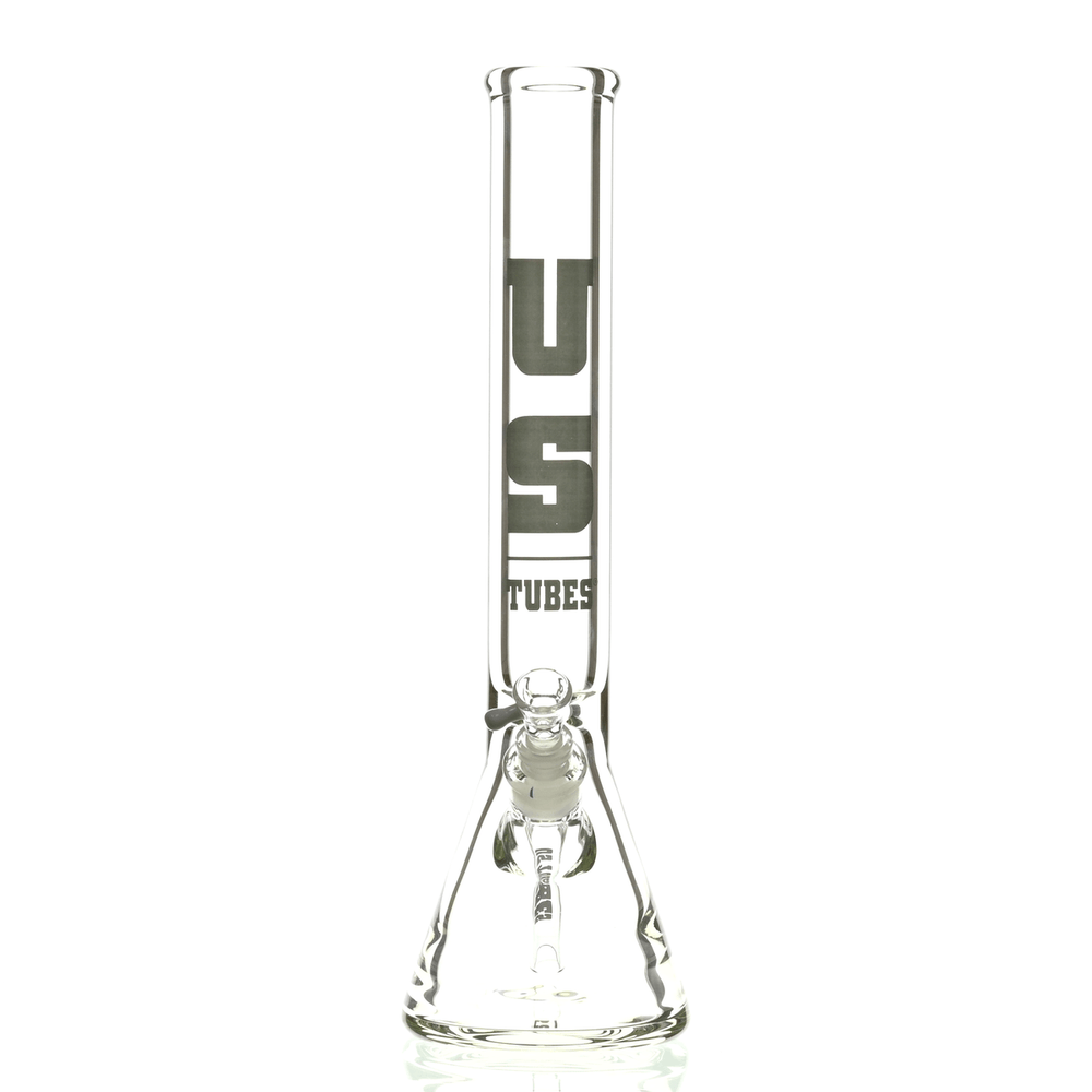 US TUBES 15" BEAKER DARK GRAY LOGO