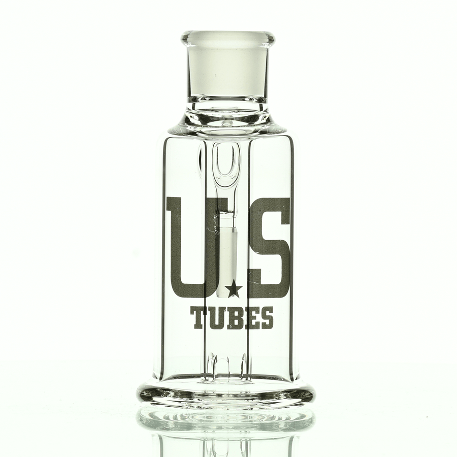 US Tubes Ash Catcher 19mm/90 Silver Logo