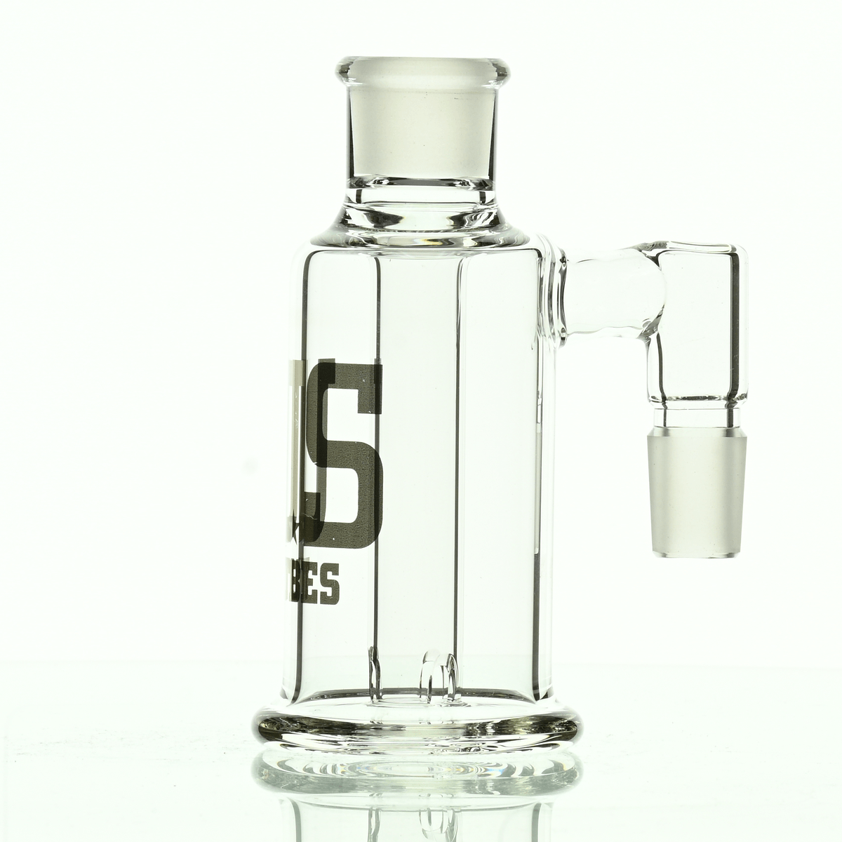 US TUBES ASH CATCHER 19MM/90 SILVER LOGO - Smoke Spot Smoke Shop