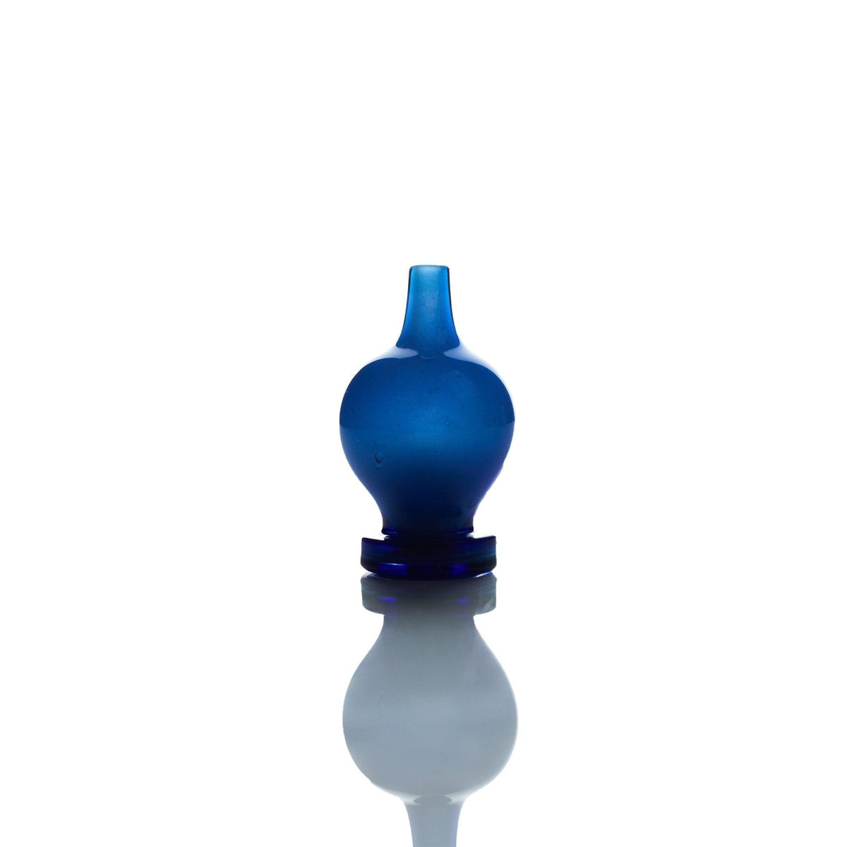 Close-up of Vijil Glass Silver Amethyst Carb Cap showing detailed craftsmanship - Smoke Spot Smoke Shop