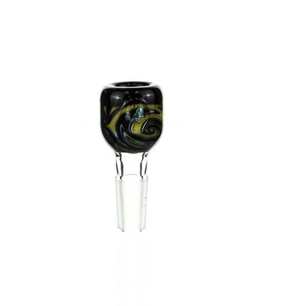 Waterhouse Glass 14mm bowl piece dry herb slide - Smoke Spot Glass