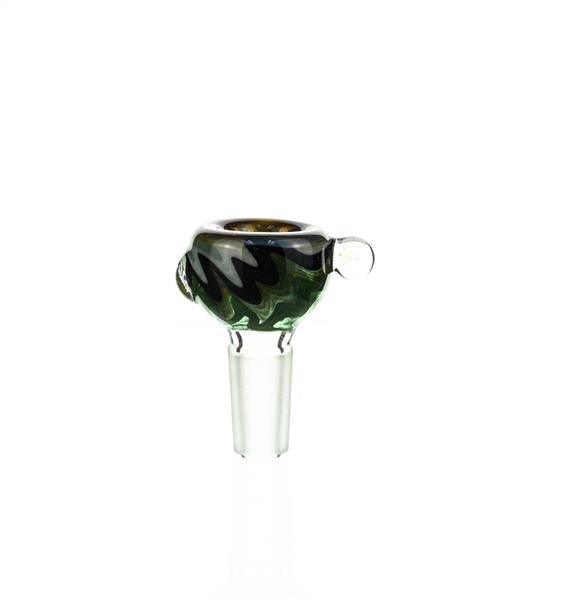 Side view of Waterhouse Glass 14mm Bowl Piece 47