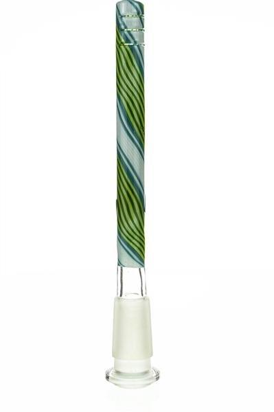 Waterhouse Glass 6 inch worked downstem with 6 slits - Smoke Spot Smoke Shop