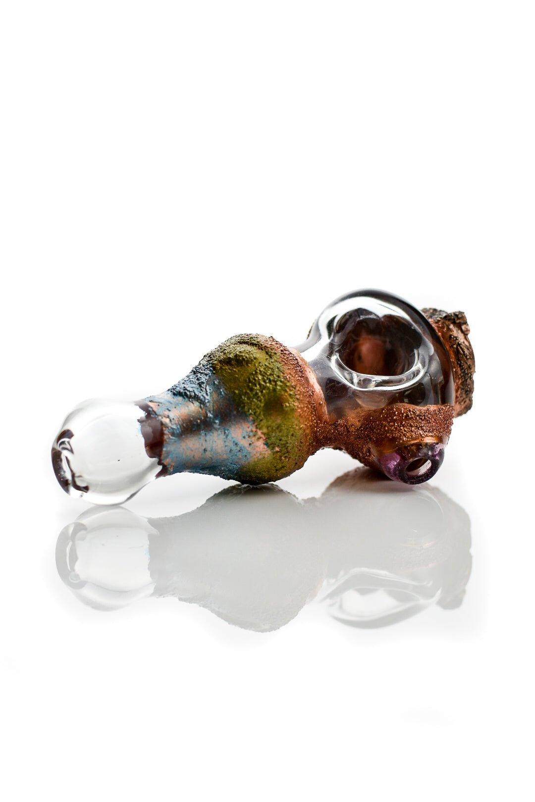 Working Watch Spoon handpipe by Cherry Glass - Smoke Spot Glass