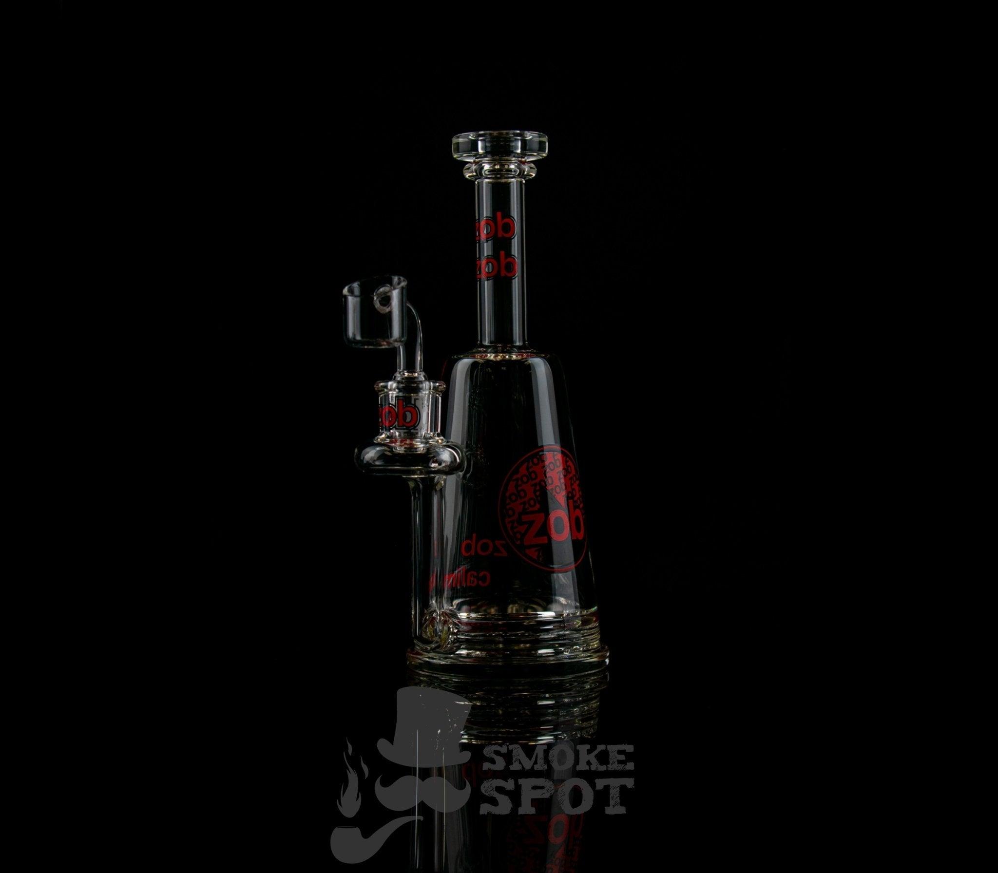 Zob Micro Zobello Beaker Red Logo - Smoke Spot Smoke Shop